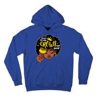 Crown Melanin African Black History Queen Black Magic Gift Tall Hoodie