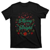 Cute Merry And Bright Christmas Season T-Shirt