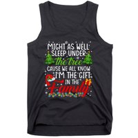 Christmas Might As Well Sleep Under The Tree Tank Top