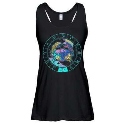 Cancer Moonchild Astrology Zodiac Horoscope Ladies Essential Flowy Tank