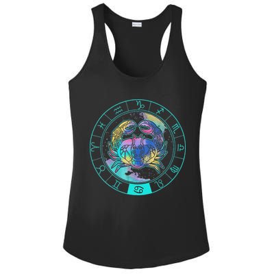 Cancer Moonchild Astrology Zodiac Horoscope Ladies PosiCharge Competitor Racerback Tank