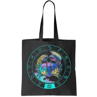 Cancer Moonchild Astrology Zodiac Horoscope Tote Bag