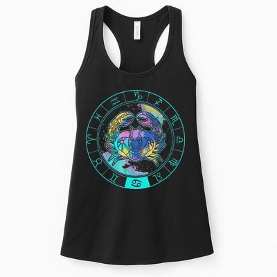 Cancer Moonchild Astrology Zodiac Horoscope Womens Tank Top