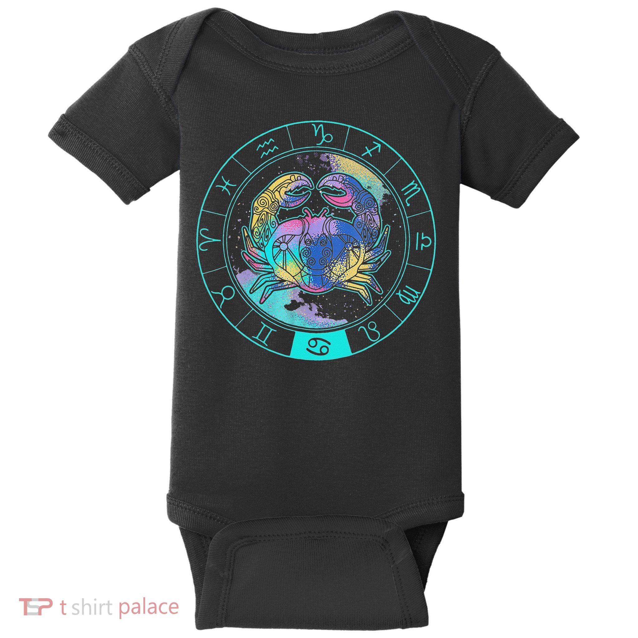 Cancer Moonchild Astrology Zodiac Horoscope Baby Bodysuit