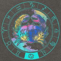Cancer Moonchild Astrology Zodiac Horoscope Cotton Canvas Backpack