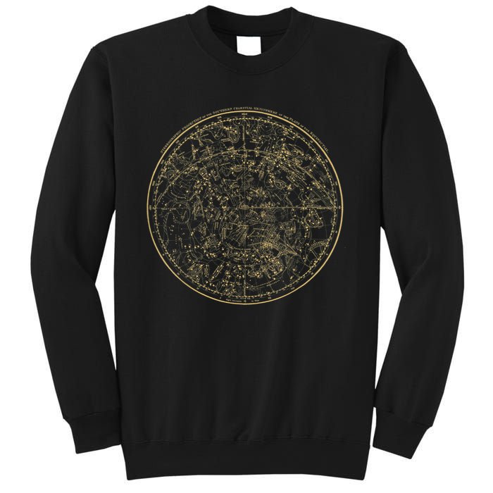 Constellations Map, Astronomy Astrology Mythology Sweatshirt