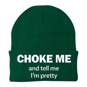 Choke Me And Tell Me IM Pretty Bdsm Gear Knit Cap Winter Beanie