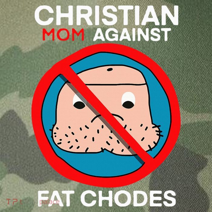 Christian Mom Against Fat Chodes Legacy Tie Dye Trucker Hat