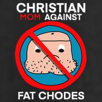 Christian Mom Against Fat Chodes Adult Drive Performance Visor