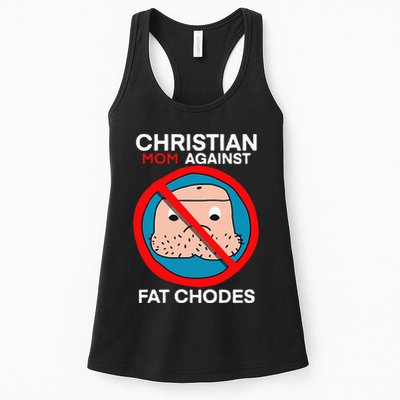 Christian Mom Against Fat Chodes Womens Tank Top