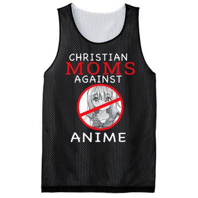 Christian Moms Against Anime Mesh Reversible Basketball Jersey Tank