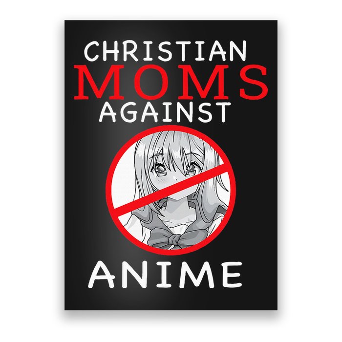 Christian Moms Against Anime Poster