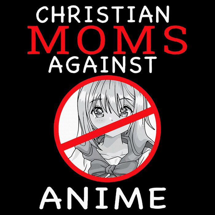 Christian Moms Against Anime Poster