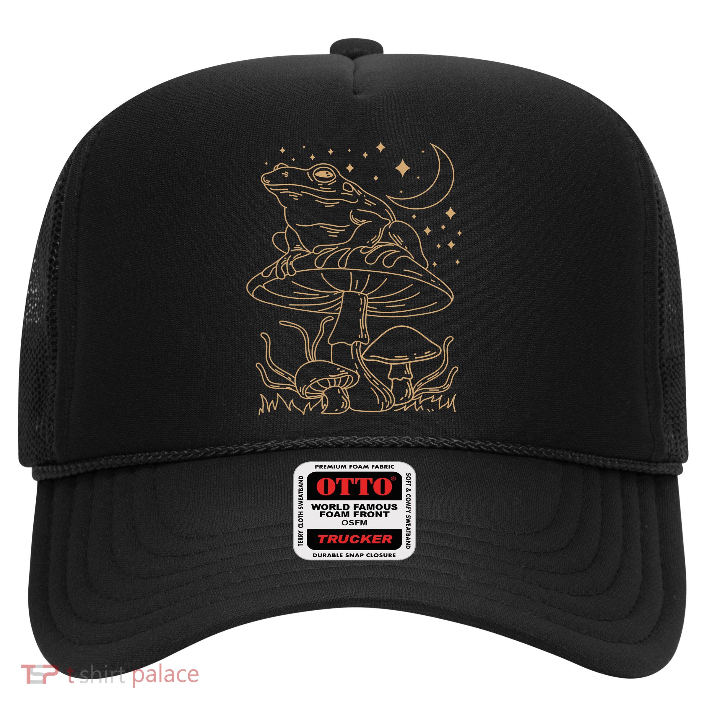 Cottagecore Mushroom Amphibians Fungi Goblincore Mycology Trucker Hat