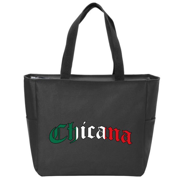 Chicana Mexican American Pride Hispanic Latino Culture Zip Tote Bag