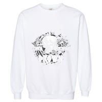 Cry Me A River Then Fucking Drown Yourself In It (On Back) Garment-Dyed Sweatshirt