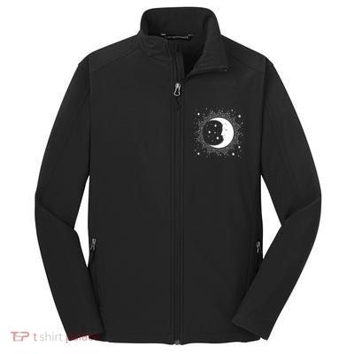 Crescent Moon And Stars Core Soft Shell Jacket