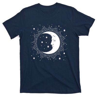 Crescent Moon And Stars T-Shirt