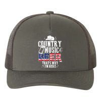 Country Music And Beer That's Why I'm Here Funny Yupoong Adult 5-Panel Trucker Hat