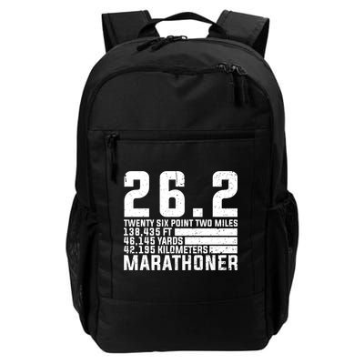 Cool Marathon Art Marathoner Running 26 2 Finisher Meaningful Gift Backpack