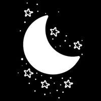Cool Moon And Stars Night City Backpack