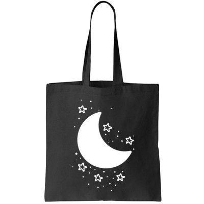 Cool Moon And Stars Night Bag