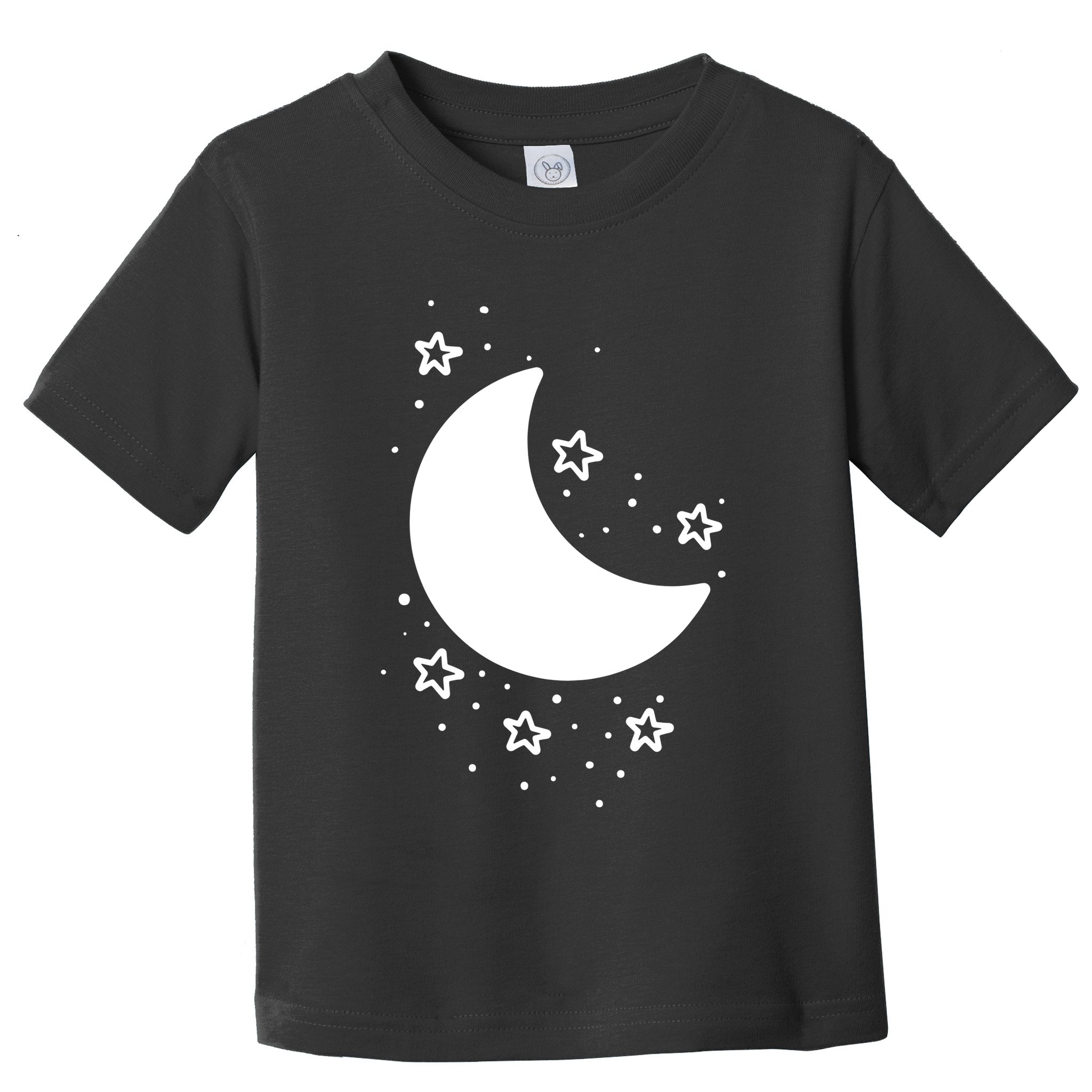 Cool Moon And Stars Night Toddler T-Shirt
