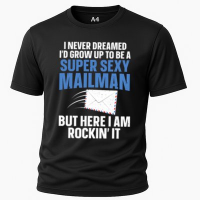 Cool Mailman Art For Postal Worker Post Office Mail Performance Shirt