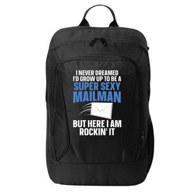 Cool Mailman Art For Postal Worker Post Office Mail City Backpack