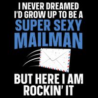 Cool Mailman Art For Postal Worker Post Office Mail 16 in Basic Backpack