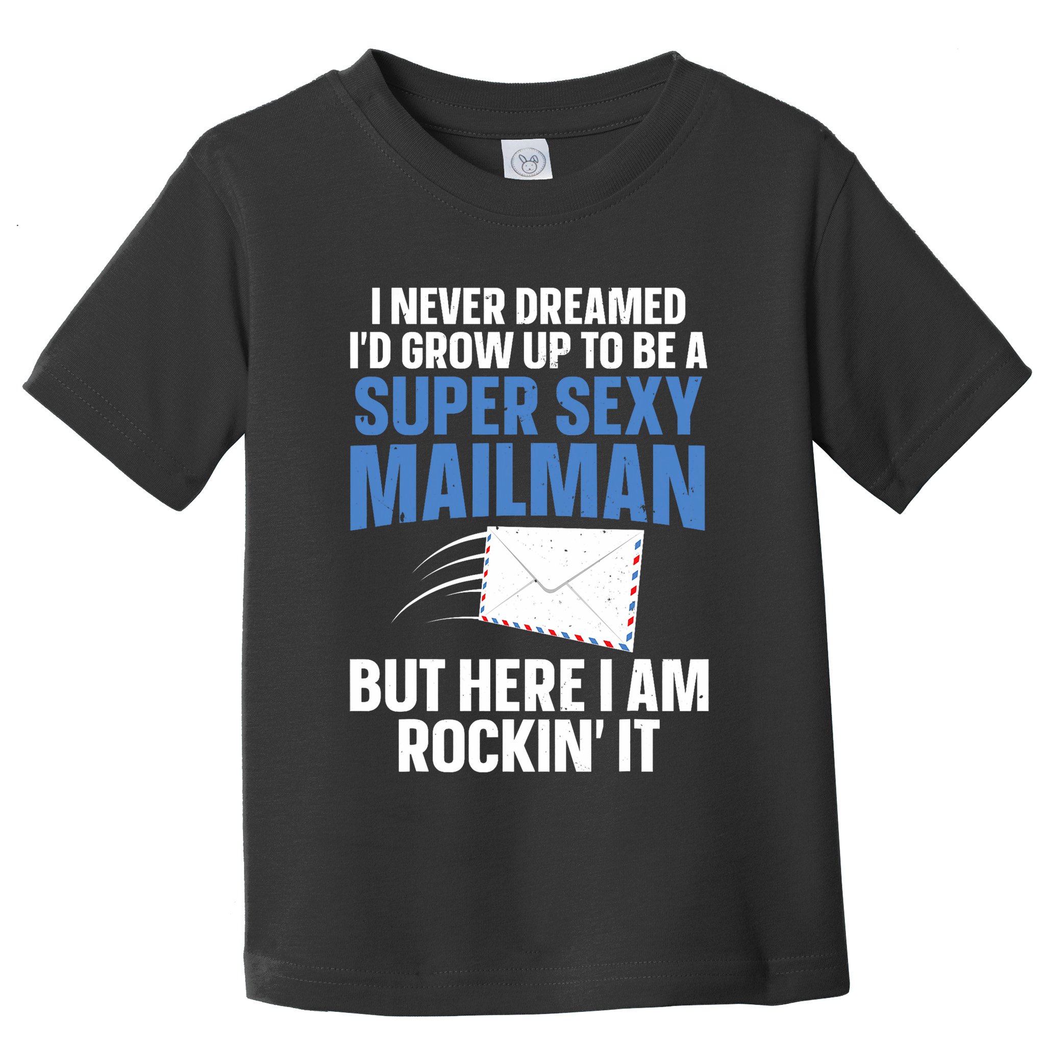 Cool Mailman Art For Postal Worker Post Office Mail Toddler T-Shirt