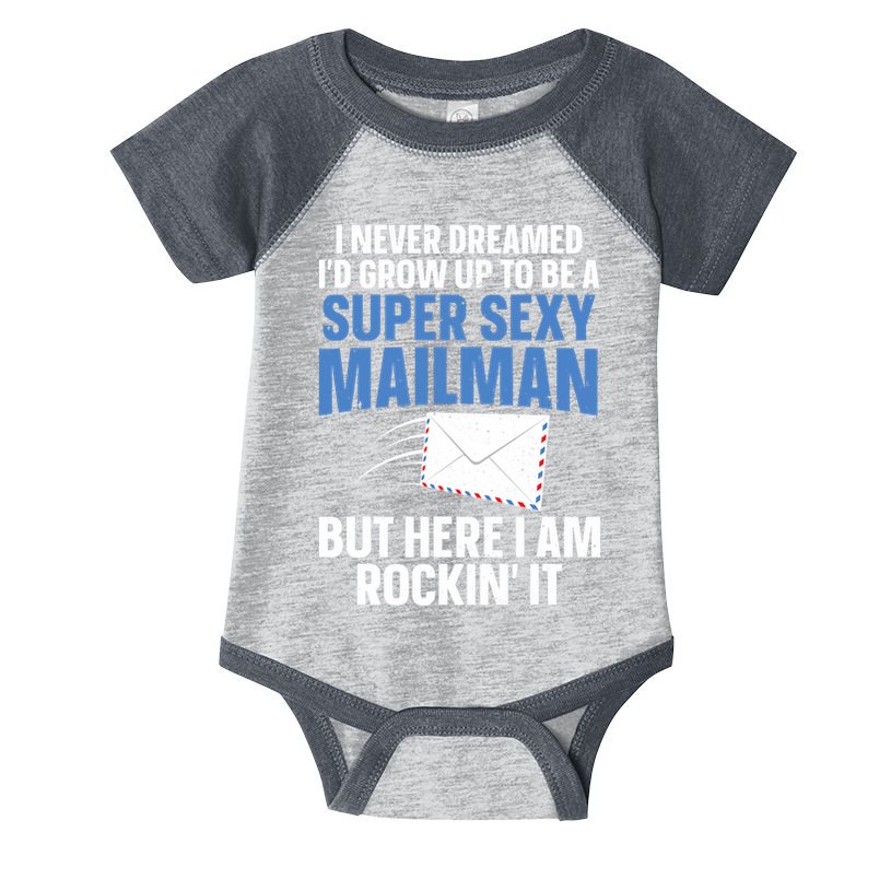 Cool Mailman Art For Postal Worker Post Office Mail Infant Baby Jersey Bodysuit