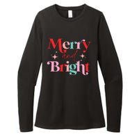 Christmas Merry And Bright Womens CVC Long Sleeve Shirt