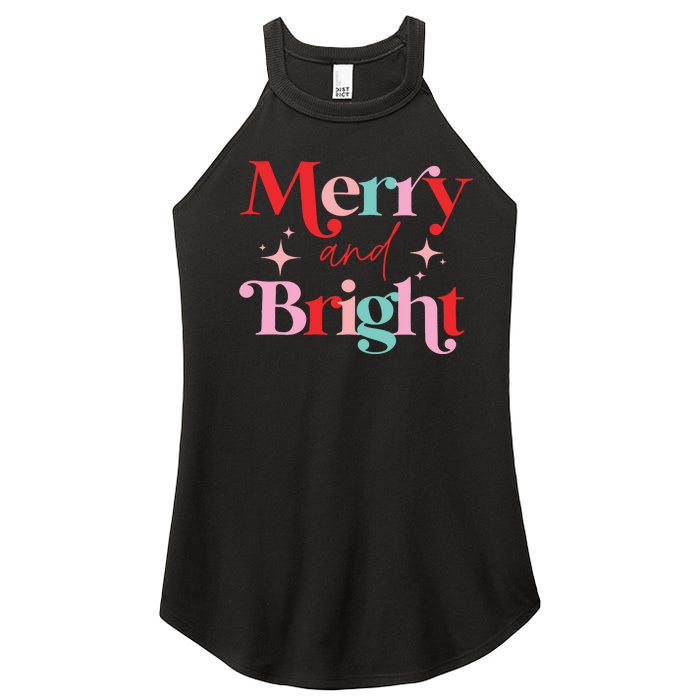 Christmas Merry And Bright Women's Perfect Tri Rocker Tank