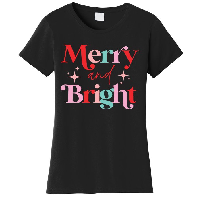 Christmas Merry And Bright Women's T-Shirt