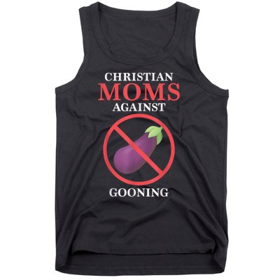 Christian Moms Against Gooning Tank Top