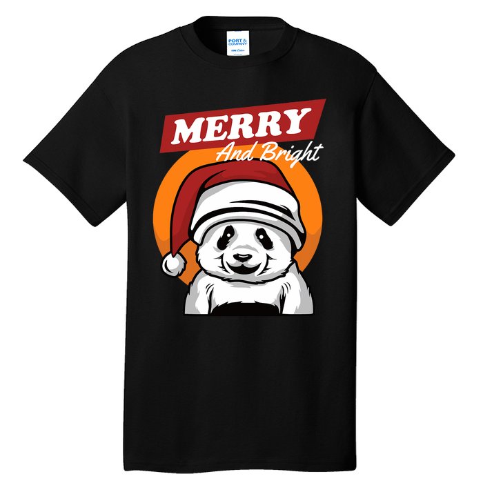 Christmas Merry And Bright Tall T-Shirt