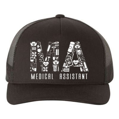 Certified Medical Assistant Cma Yupoong Adult 5-Panel Trucker Hat