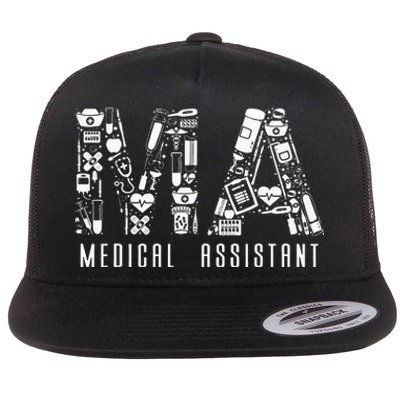 Certified Medical Assistant Cma Flat Bill Trucker Hat