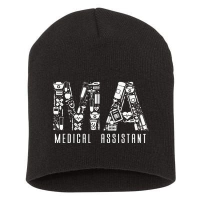 Certified Medical Assistant Cma Short Acrylic Beanie