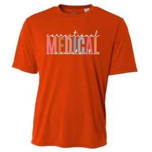 Correctional Medical Assistant Funny Correctional Nurse Gift Cooling Performance Crew T-Shirt