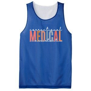 Correctional Medical Assistant Funny Correctional Nurse Gift Mesh Reversible Basketball Jersey Tank