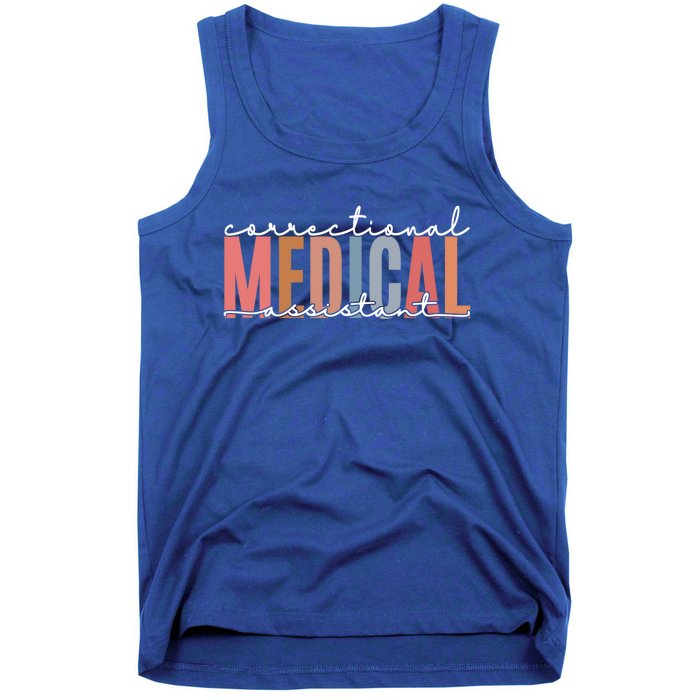 Correctional Medical Assistant Funny Correctional Nurse Gift Tank Top