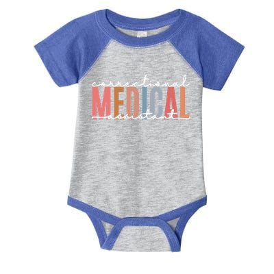 Correctional Medical Assistant Funny Correctional Nurse Gift Infant Baby Jersey Bodysuit