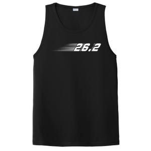 Cool Marathon Art For Marathoner Running Finisher PosiCharge Competitor Tank