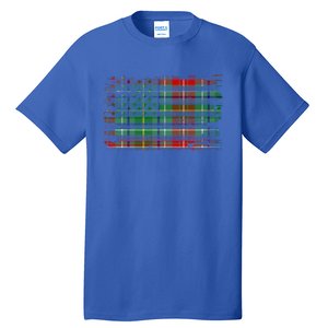 Clan Muirhead American Flag Scottish Tartan Gift Tall T-Shirt