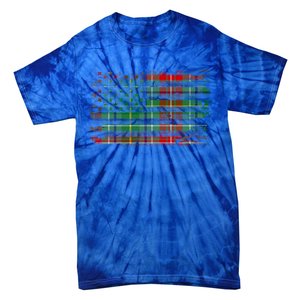 Clan Muirhead American Flag Scottish Tartan Gift Tie-Dye T-Shirt