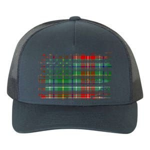 Clan Muirhead American Flag Scottish Tartan Gift Yupoong Adult 5-Panel Trucker Hat