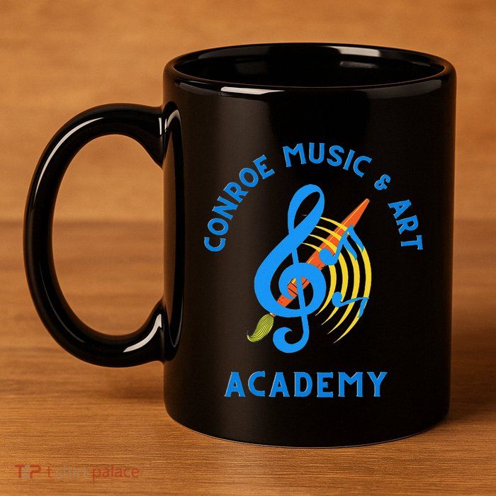 Conroe Music And Art Academy 11oz C Handle Ceramic Mug