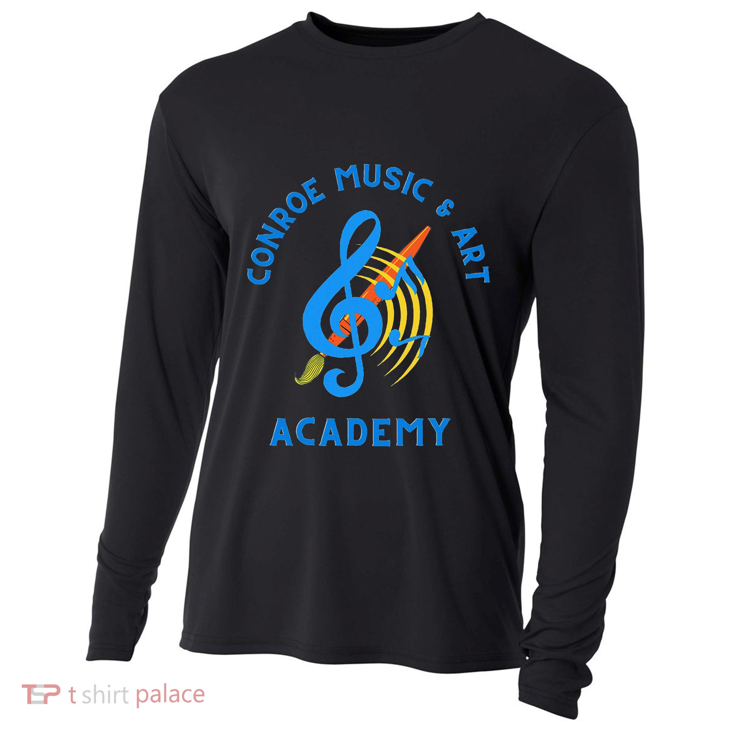 Conroe Music And Art Academy Cooling Performance Long Sleeve Crew